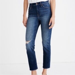 Madewell | Women’s Medium Blue Denim The Perfect Vintage Crop Jeans Size 27